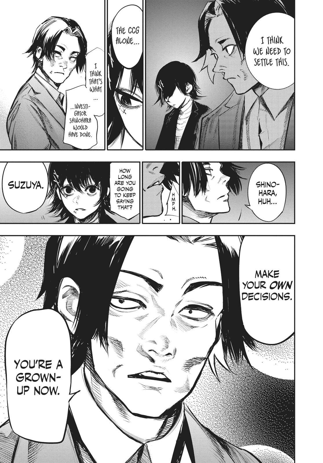 Read Tokyo Ghoul re Manga Online