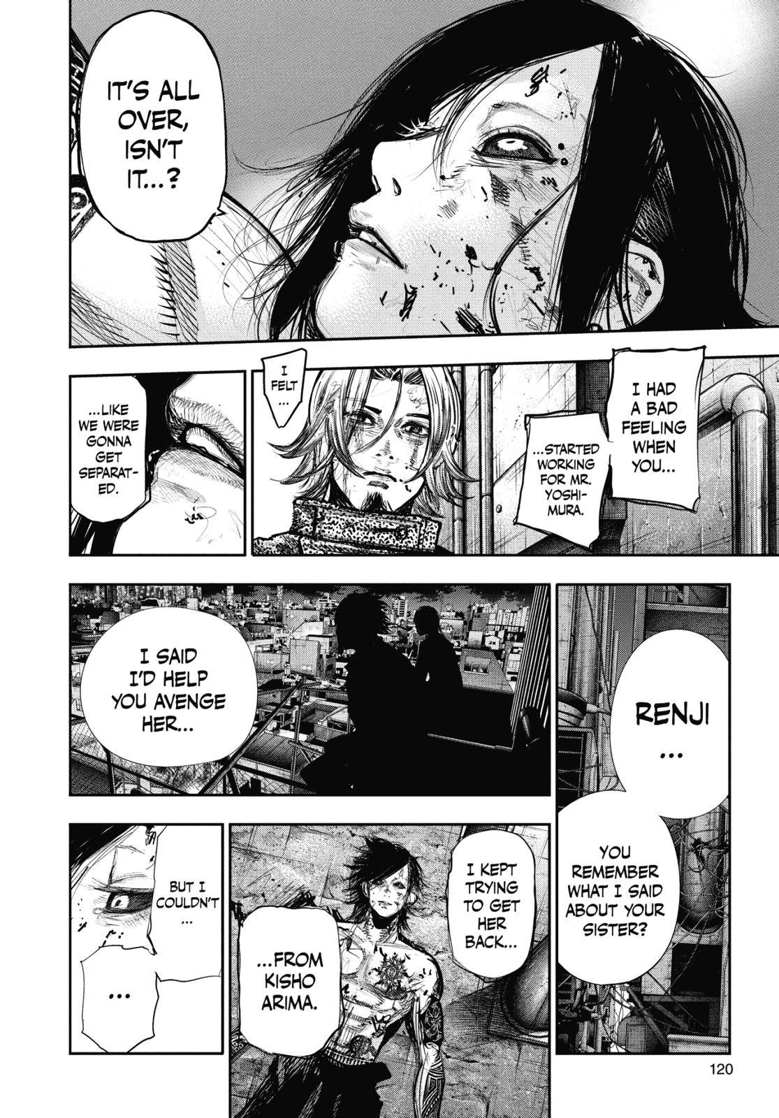 Read Tokyo Ghoul re Manga Online