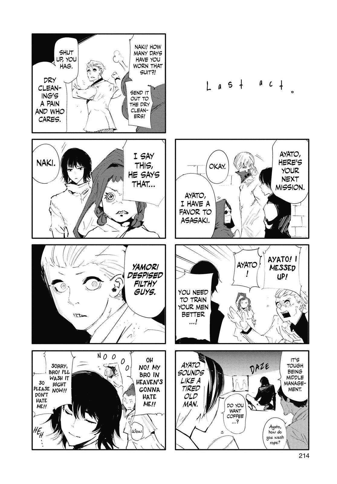 Read Tokyo Ghoul re Manga Online