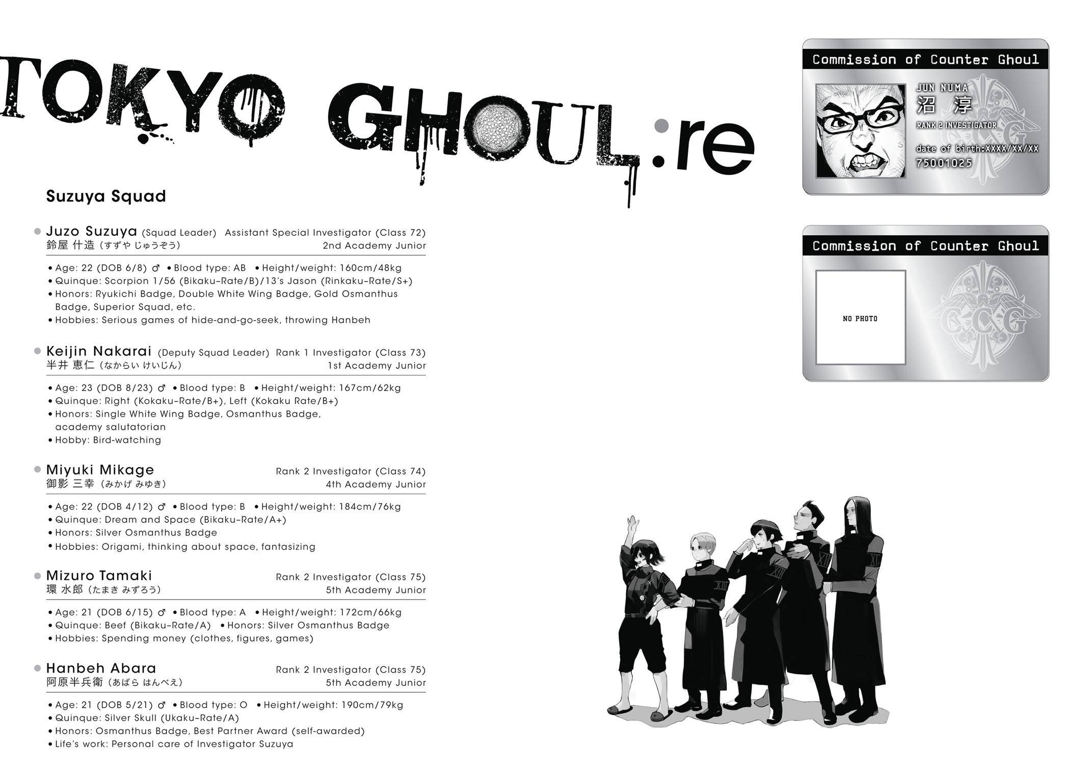 Read Tokyo Ghoul re Manga Online