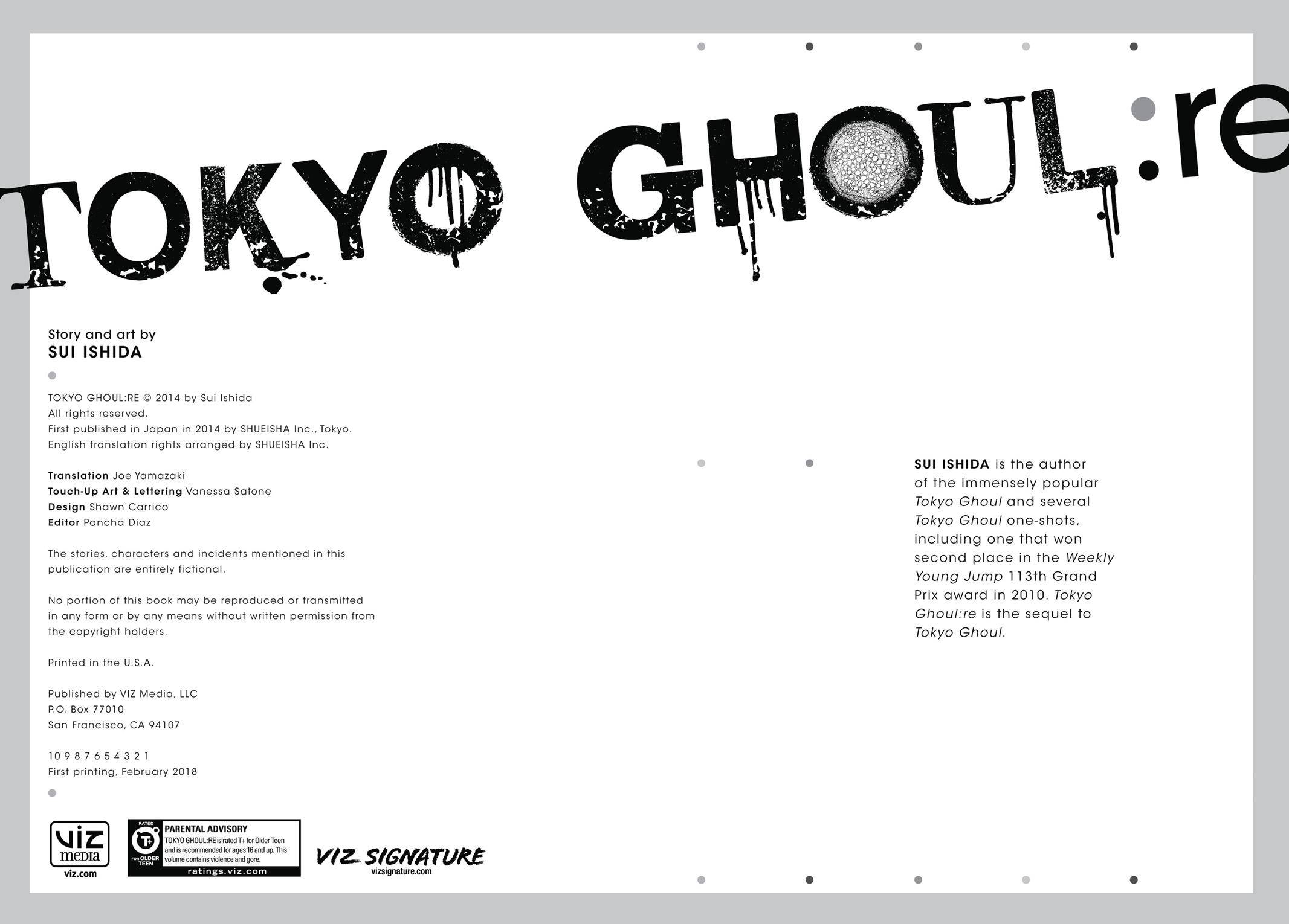 Read Tokyo Ghoul re Manga Online