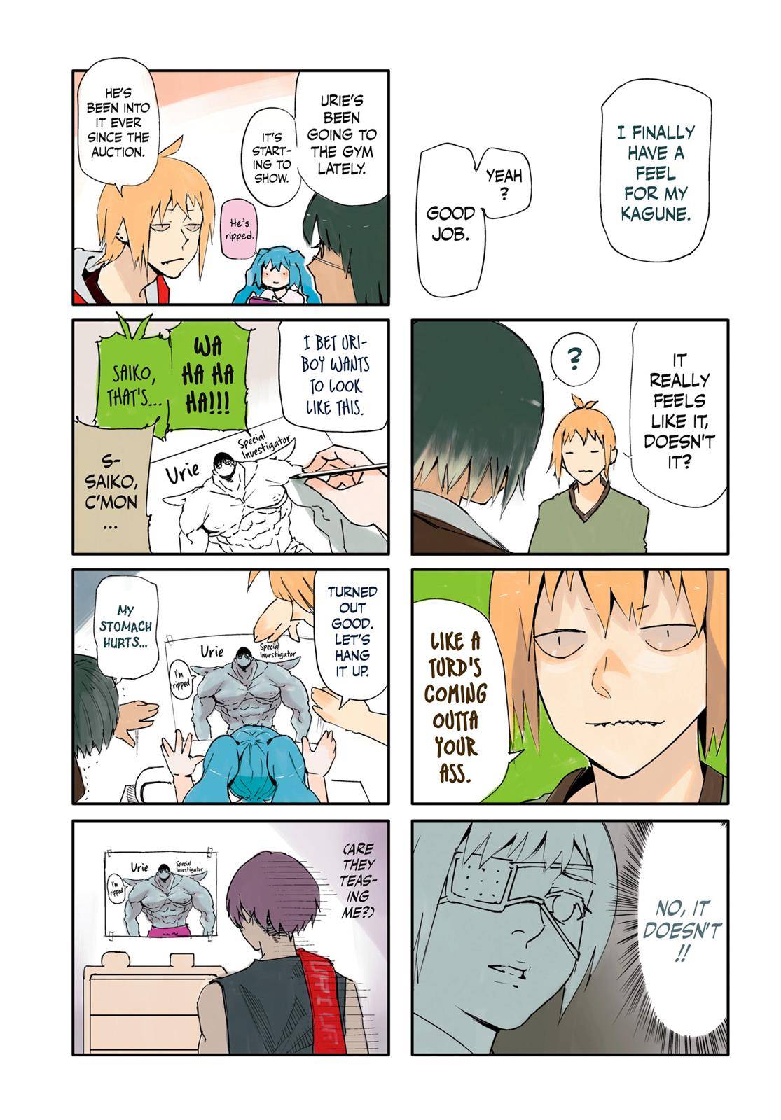 Read Tokyo Ghoul re Manga Online