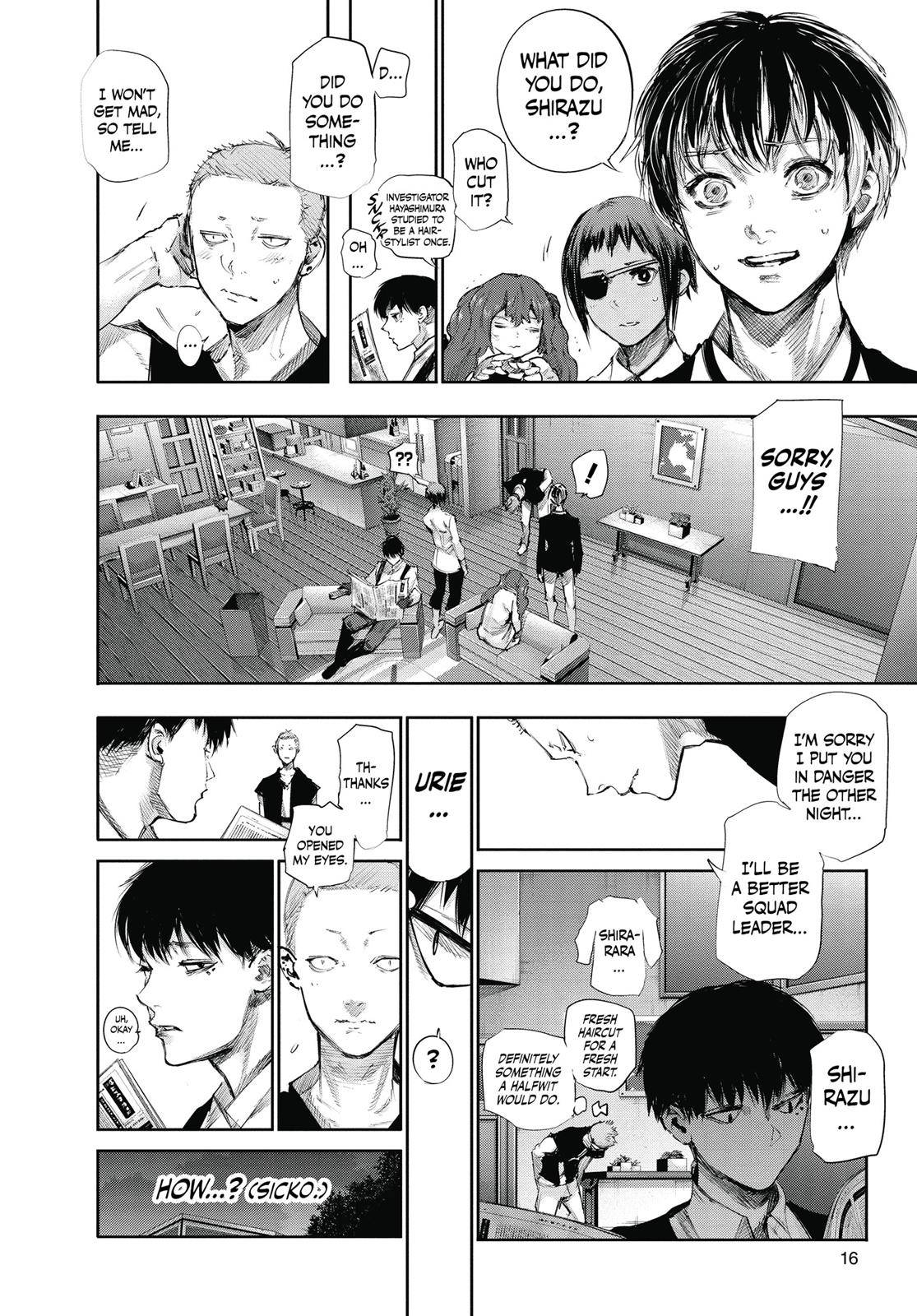 Read Tokyo Ghoul re Manga Online