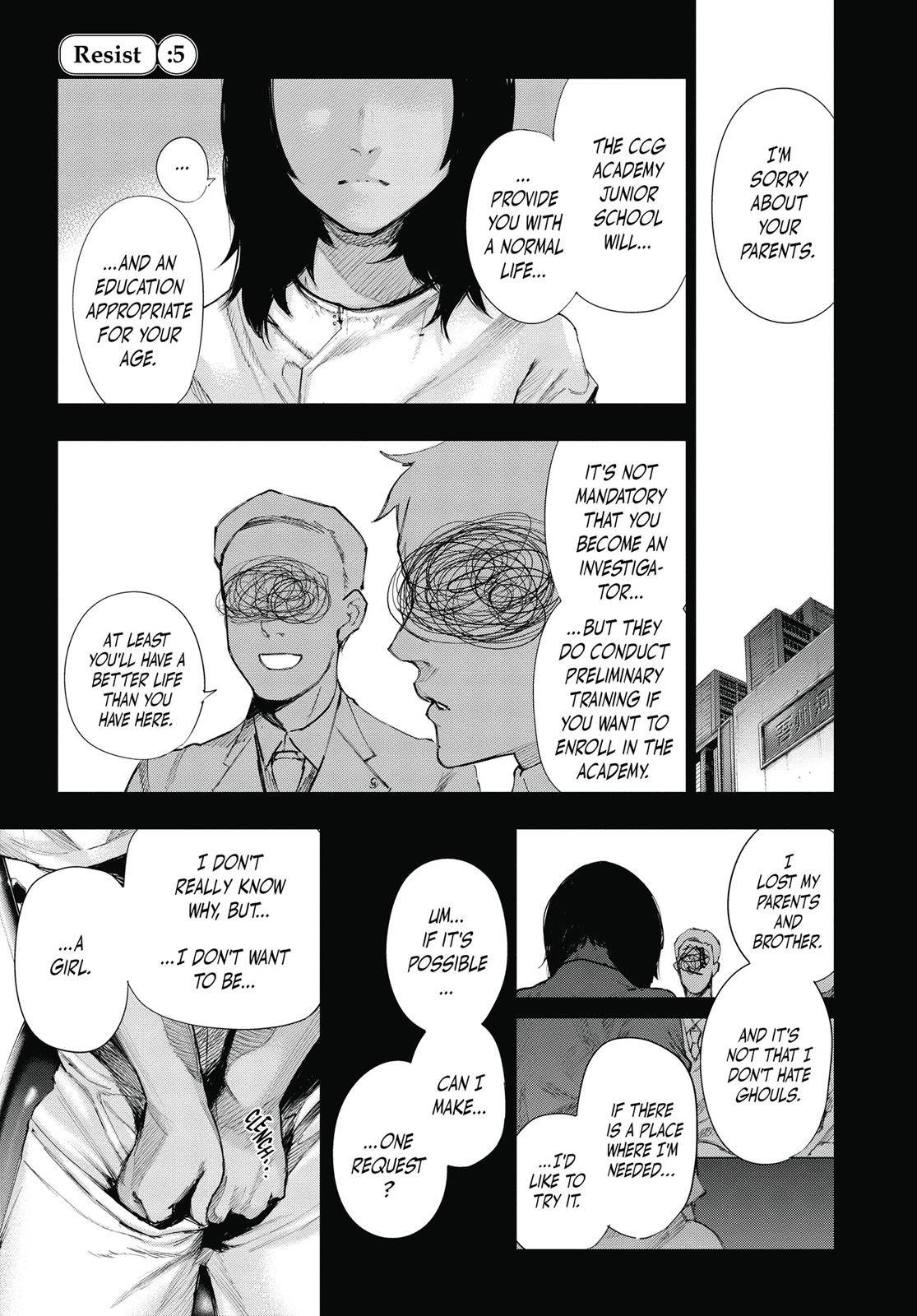 Read Tokyo Ghoul re Manga Online