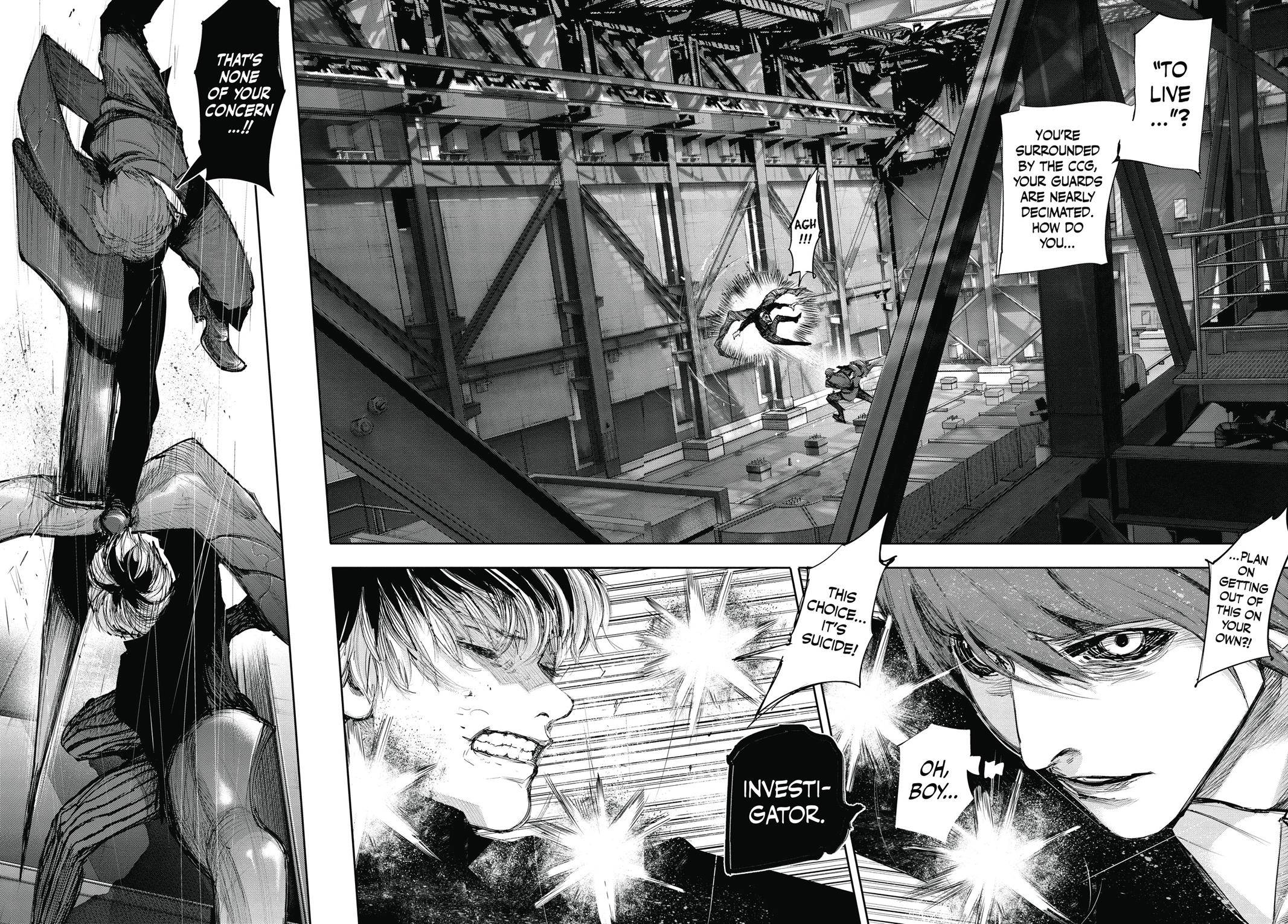 Read Tokyo Ghoul re Manga Online