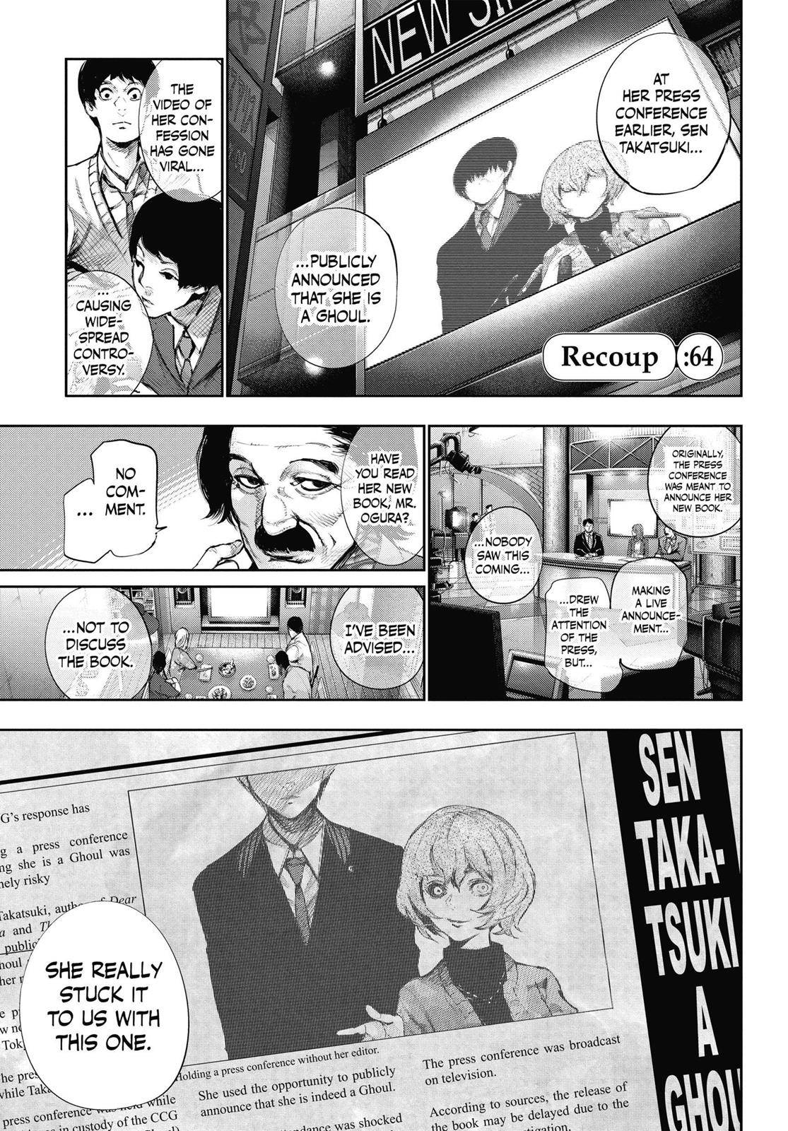 Read Tokyo Ghoul re Manga Online