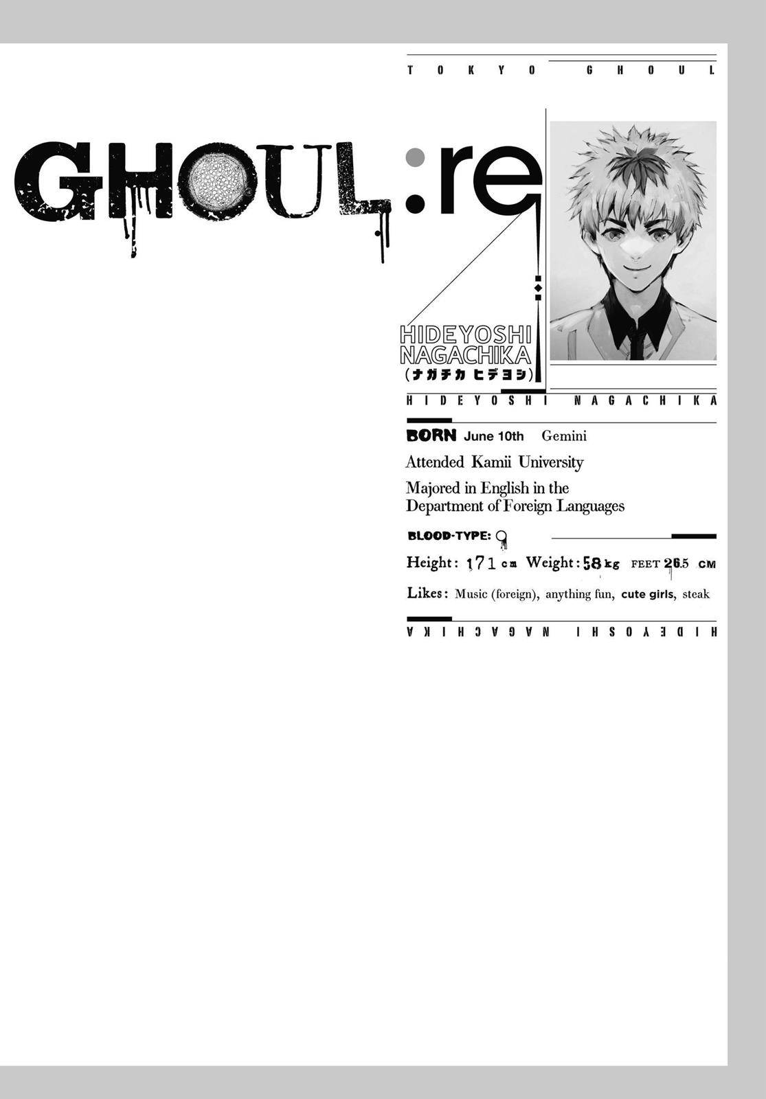Read Tokyo Ghoul re Manga Online