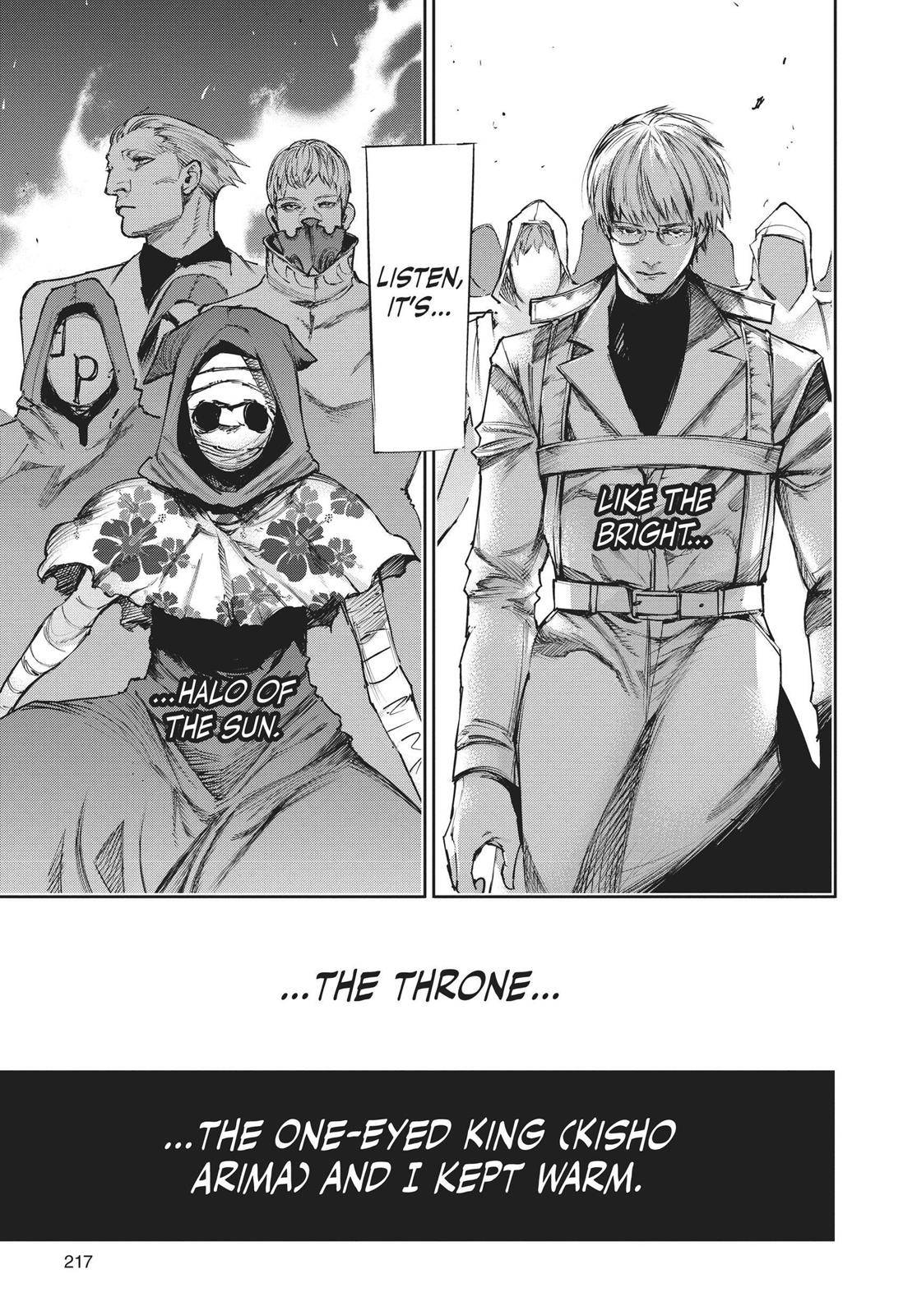 Read Tokyo Ghoul re Manga Online