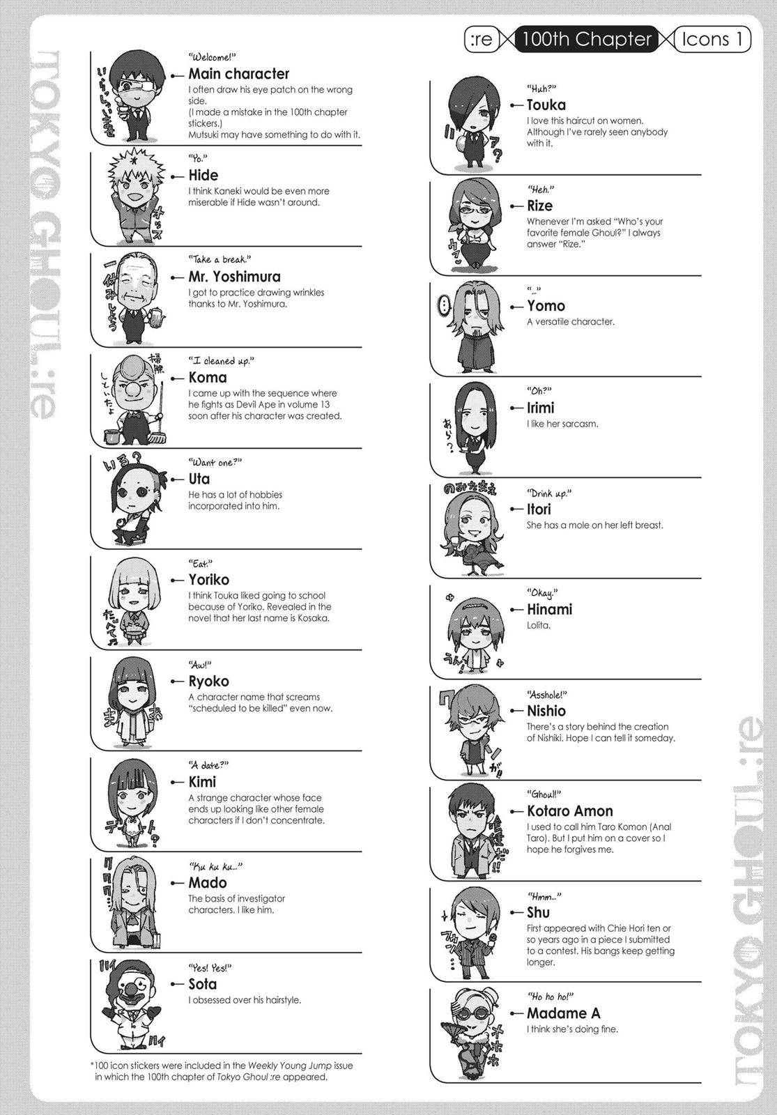 Read Tokyo Ghoul re Manga Online