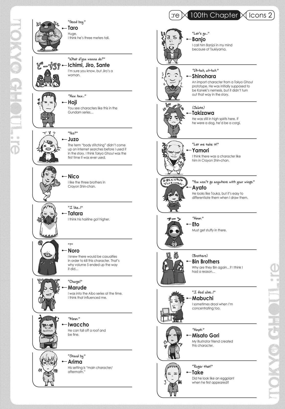 Read Tokyo Ghoul re Manga Online