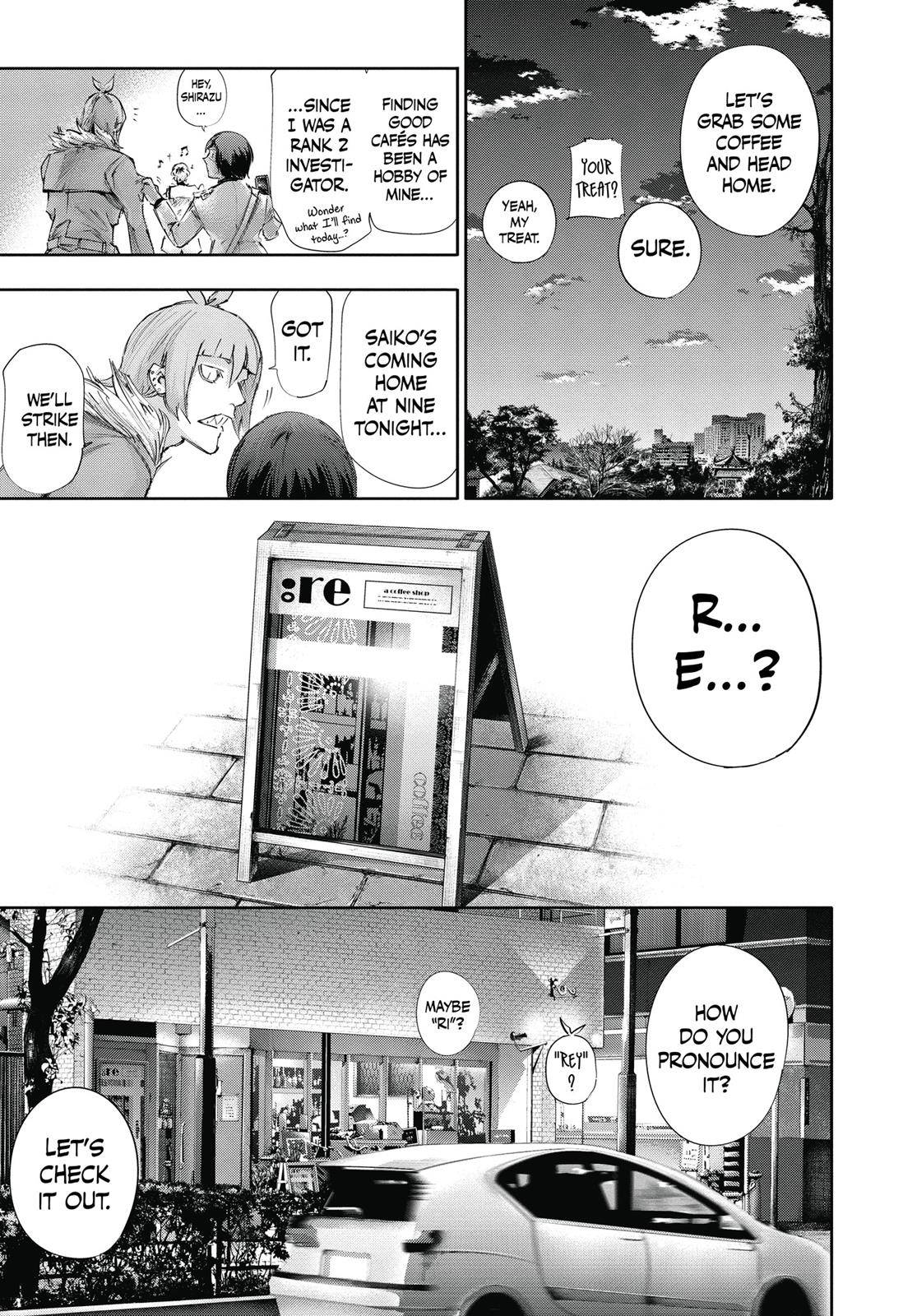 Read Tokyo Ghoul re Manga Online