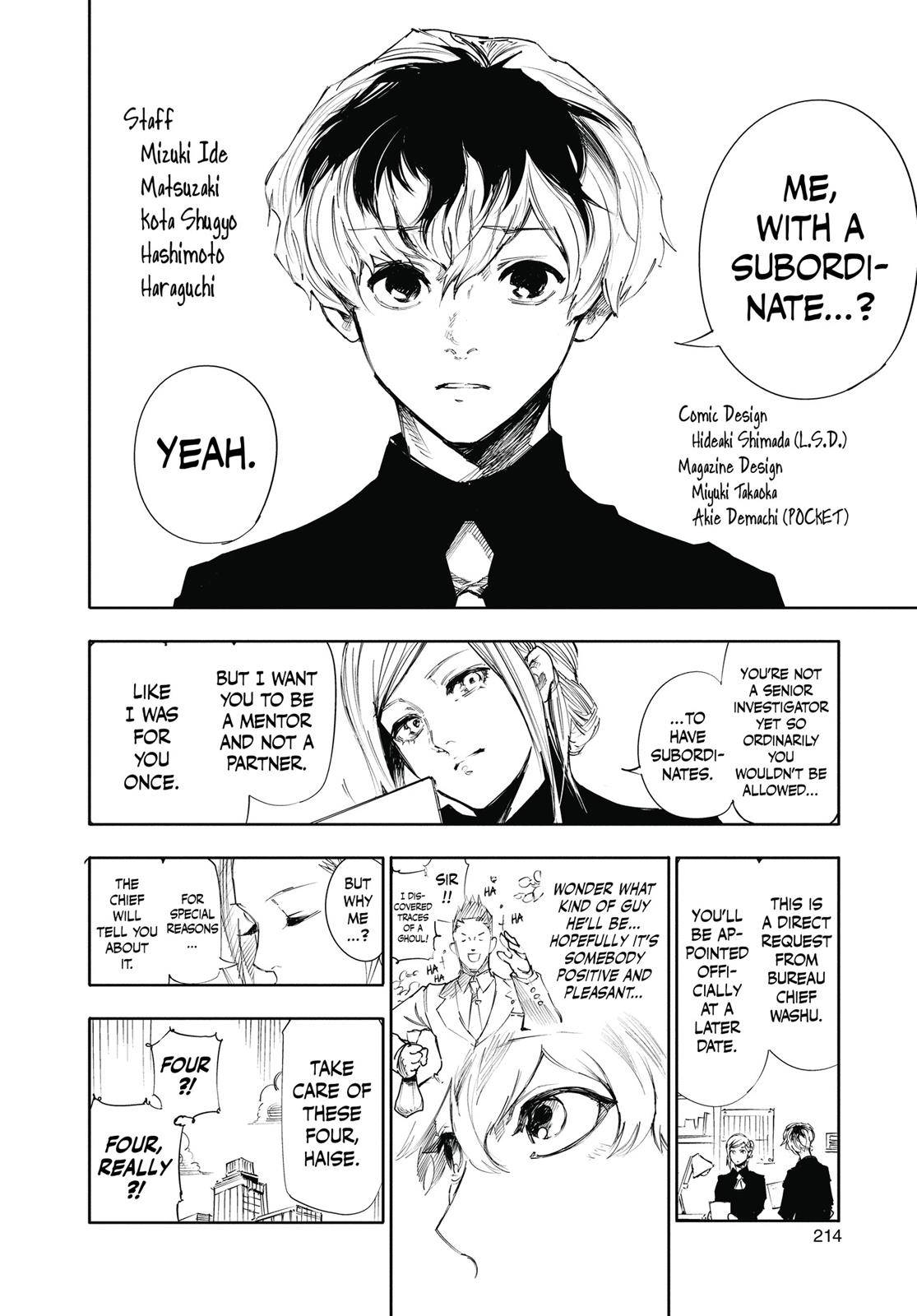 Read Tokyo Ghoul re Manga Online