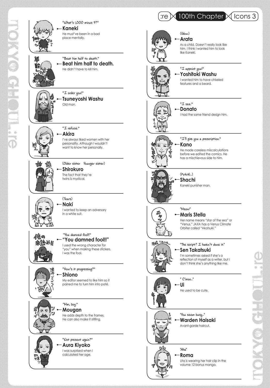 Read Tokyo Ghoul re Manga Online