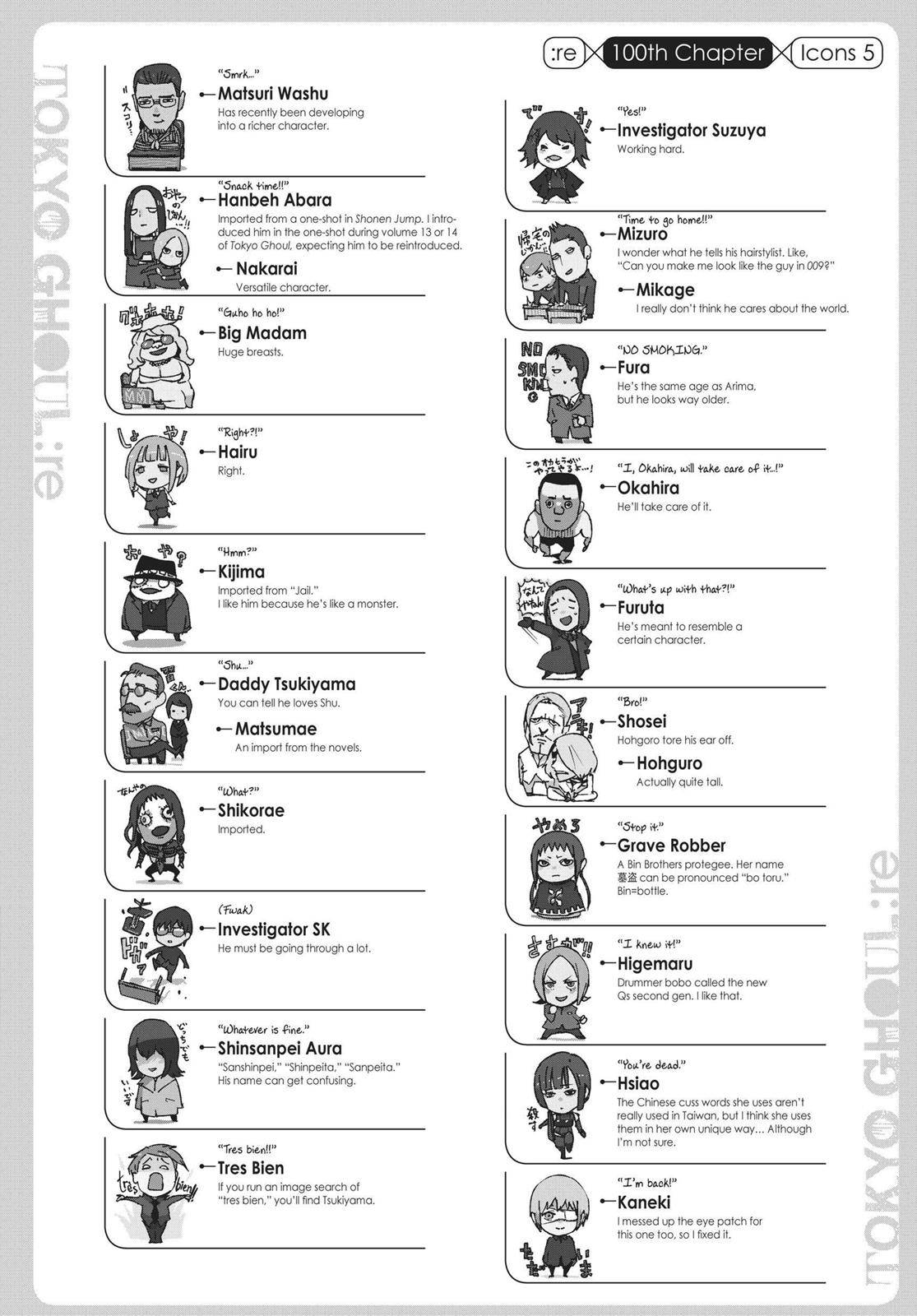Read Tokyo Ghoul re Manga Online