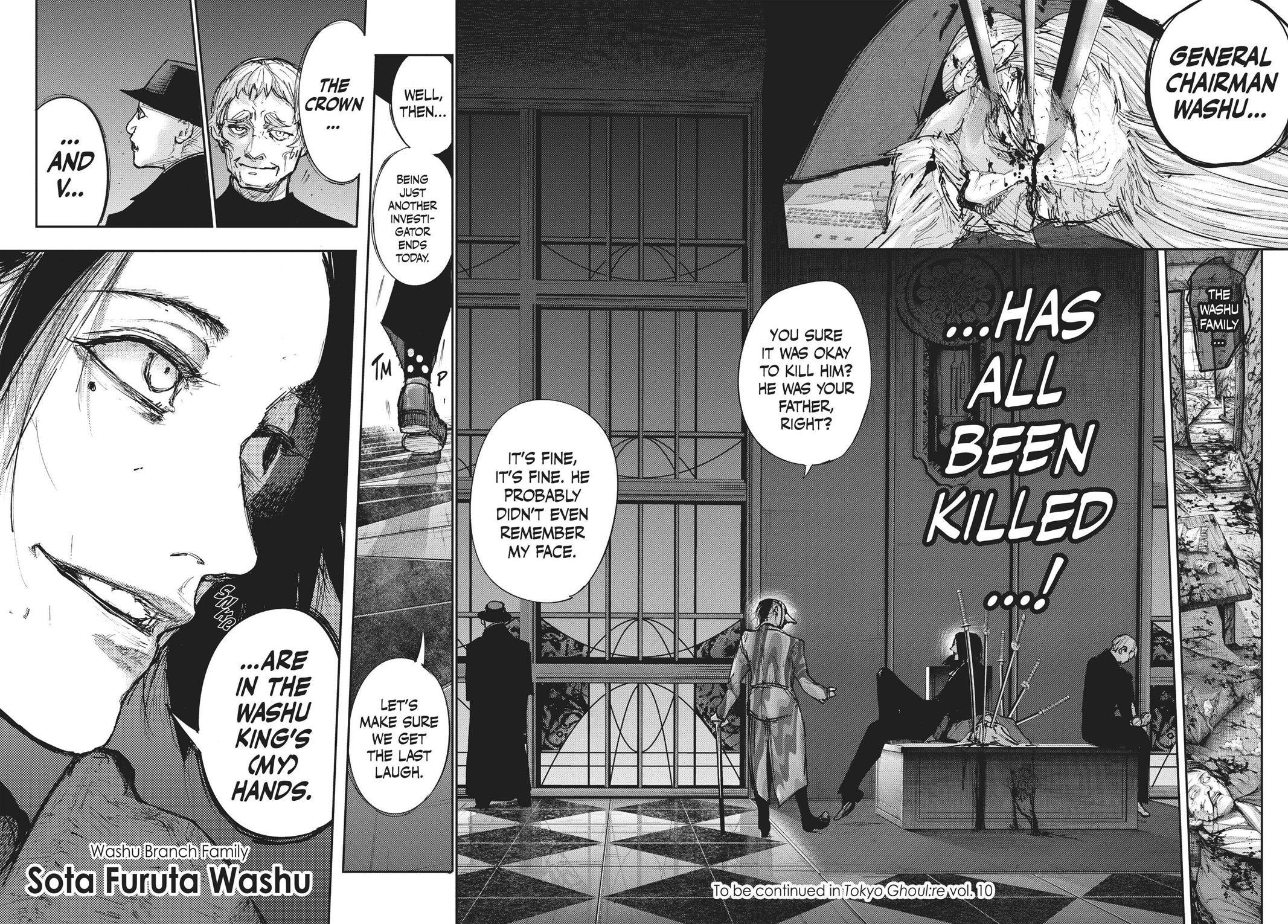 Read Tokyo Ghoul re Manga Online