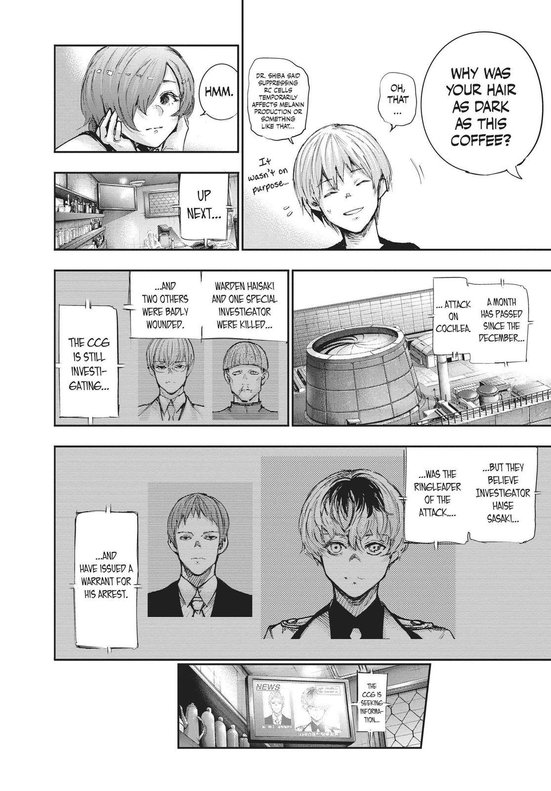 Read Tokyo Ghoul re Manga Online