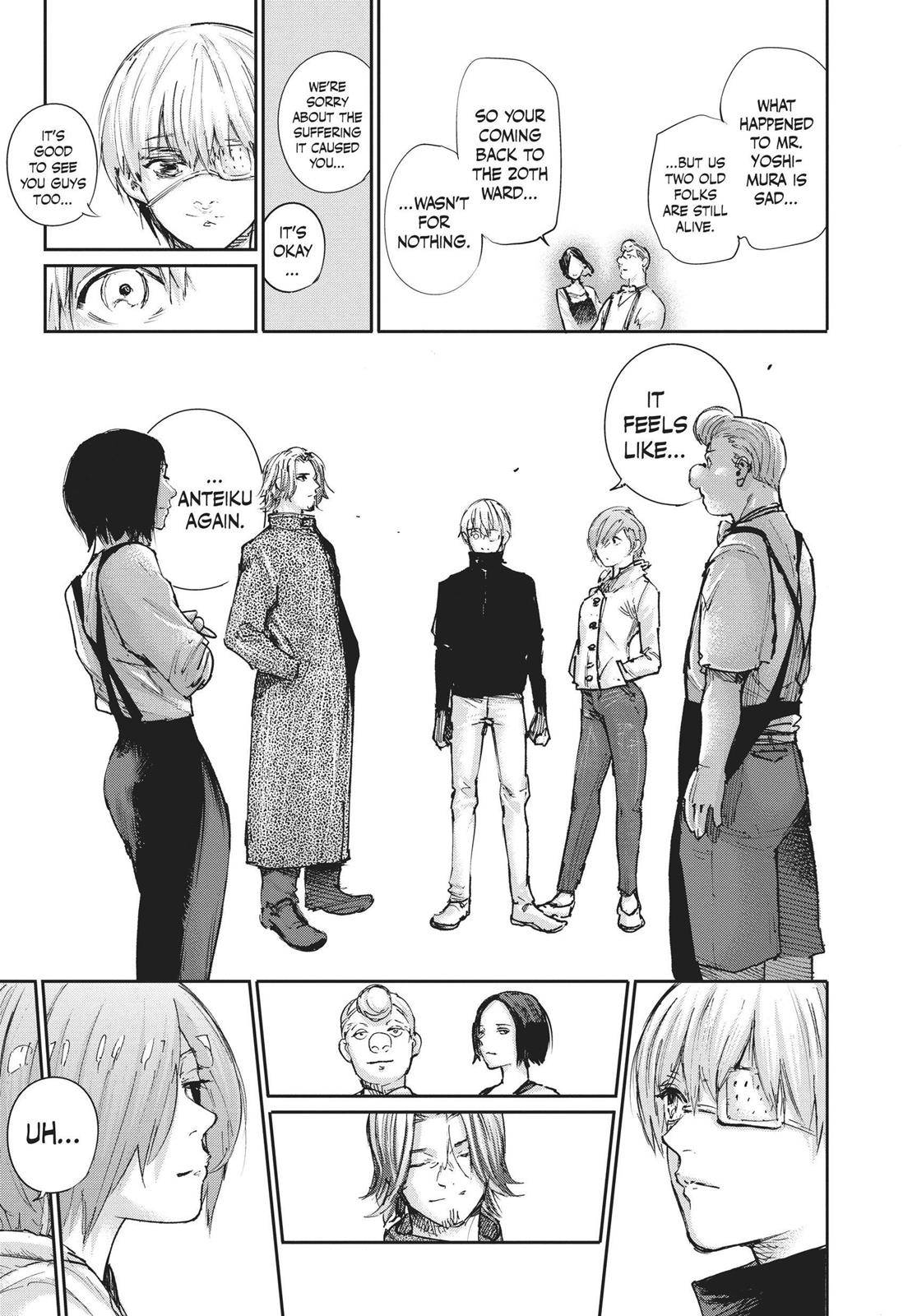 Read Tokyo Ghoul re Manga Online