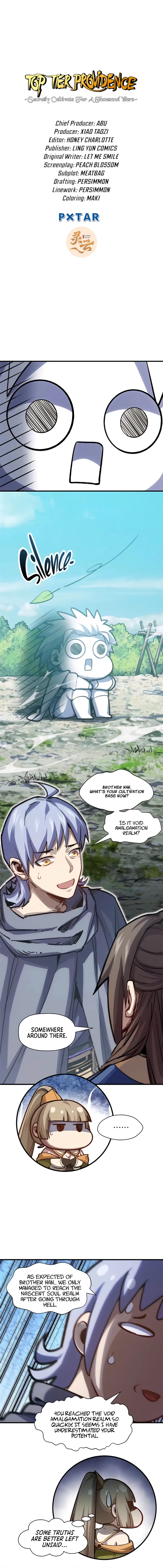 Read Top Tier Providence Secretly Cultivate for a Thousand Years Manga Online