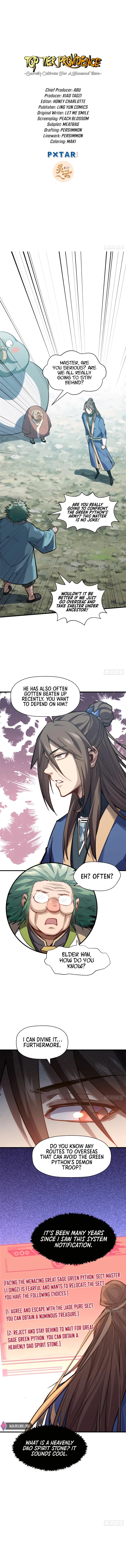 Read Top Tier Providence Secretly Cultivate for a Thousand Years Manga Online