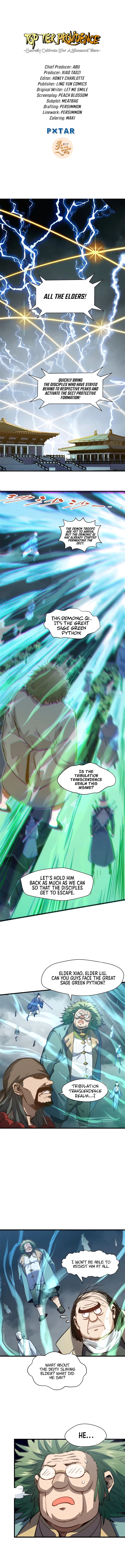 Read Top Tier Providence Secretly Cultivate for a Thousand Years Manga Online