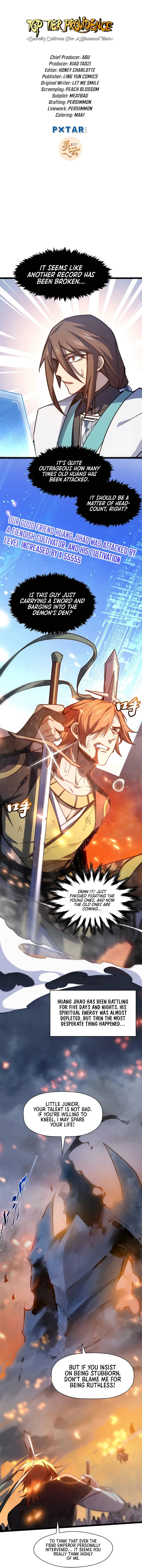 Read Top Tier Providence Secretly Cultivate for a Thousand Years Manga Online