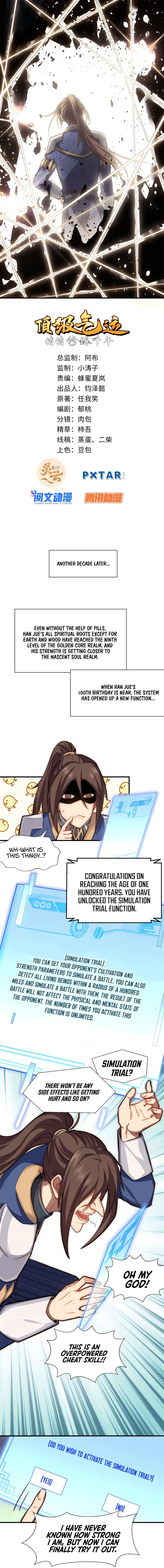 Read Top Tier Providence Secretly Cultivate for a Thousand Years Manga Online