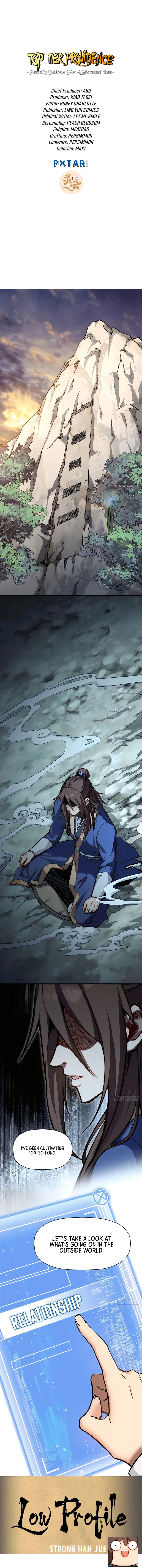 Read Top Tier Providence Secretly Cultivate for a Thousand Years Manga Online