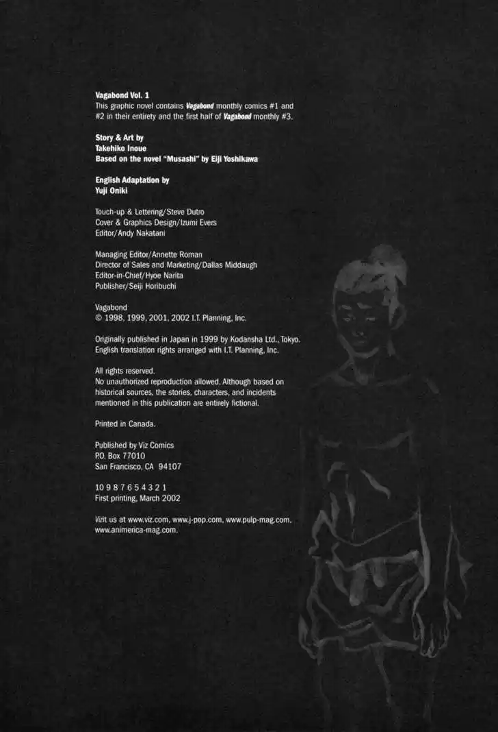 Read VAGABOND Manga Online