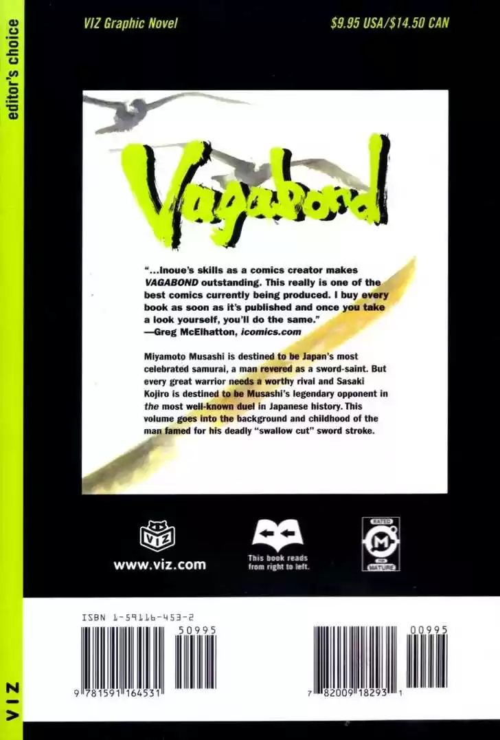 Read VAGABOND Manga Online
