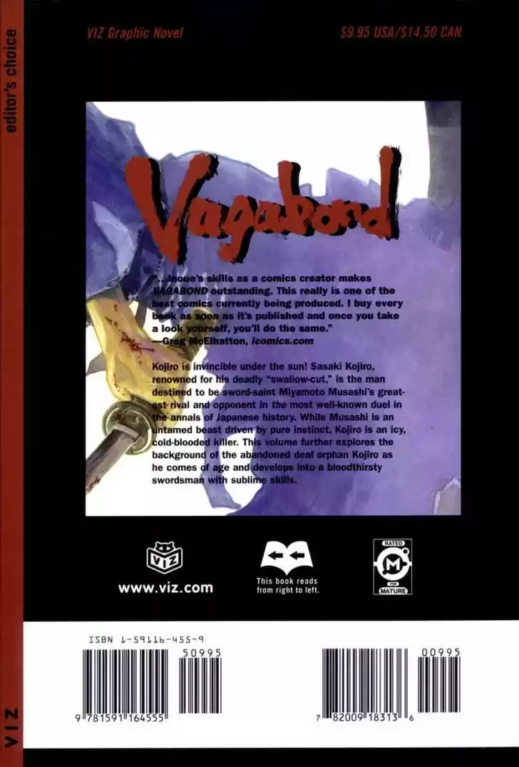 Read VAGABOND Manga Online
