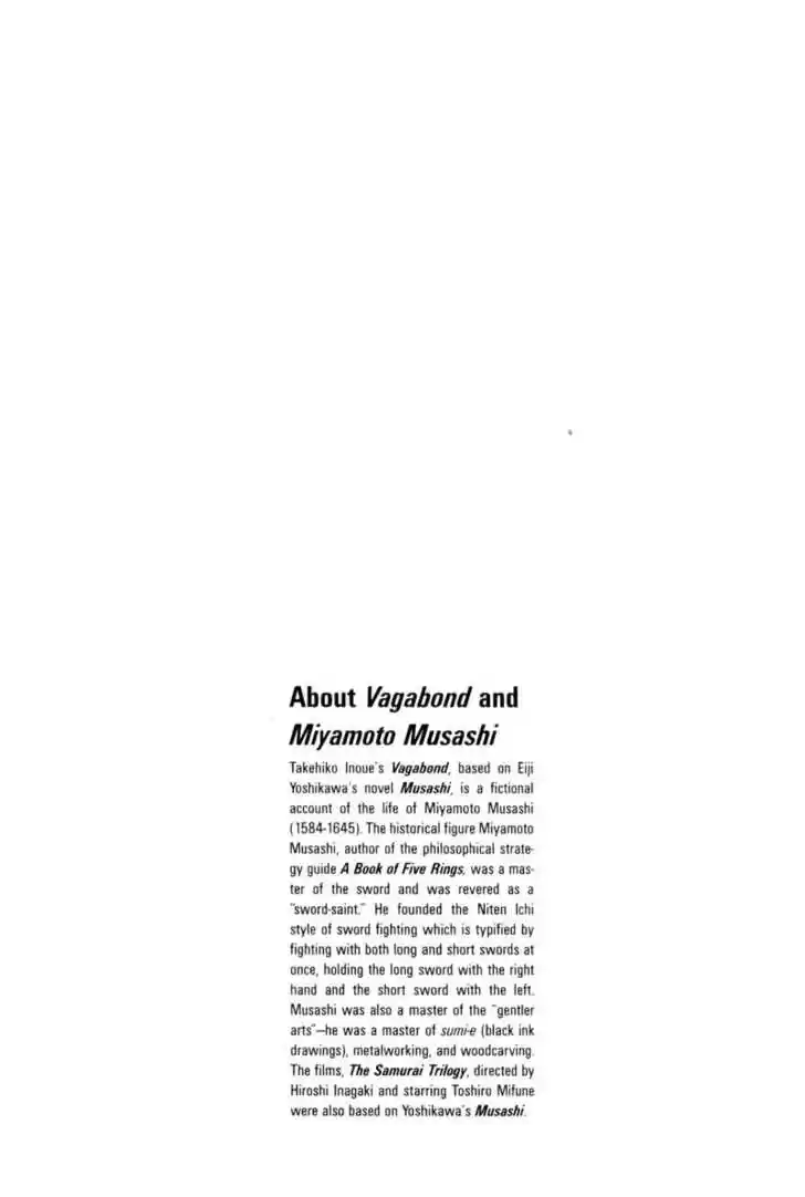 Read VAGABOND Manga Online