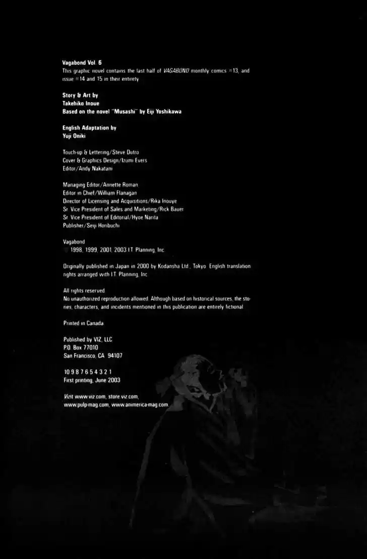 Read VAGABOND Manga Online