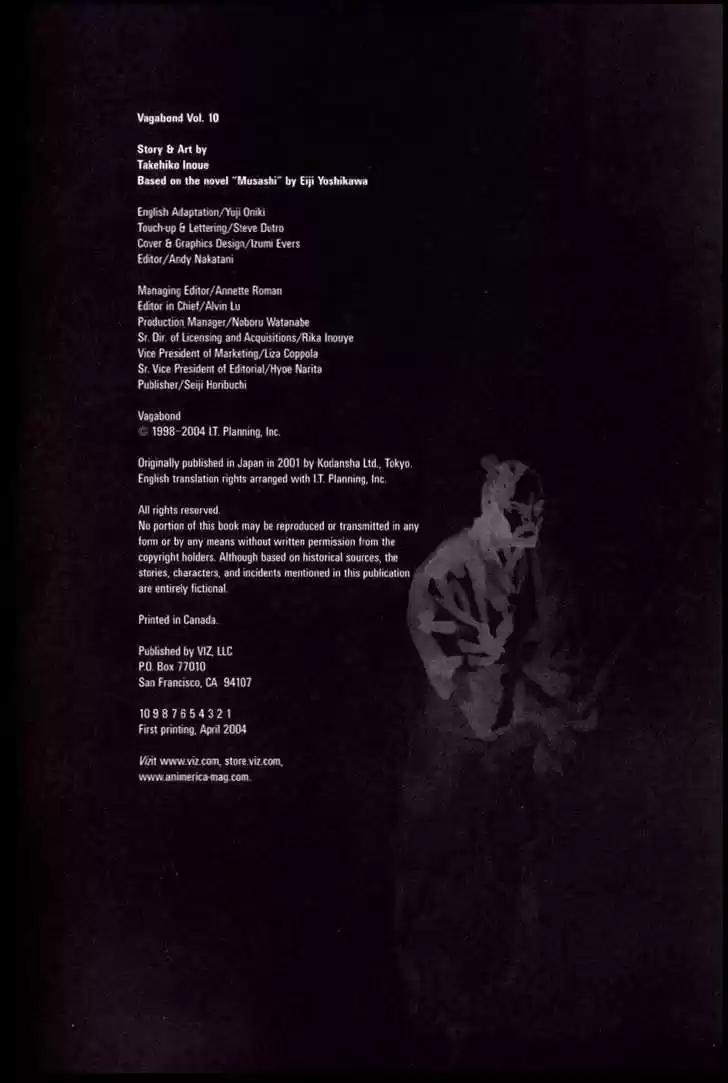 Read VAGABOND Manga Online