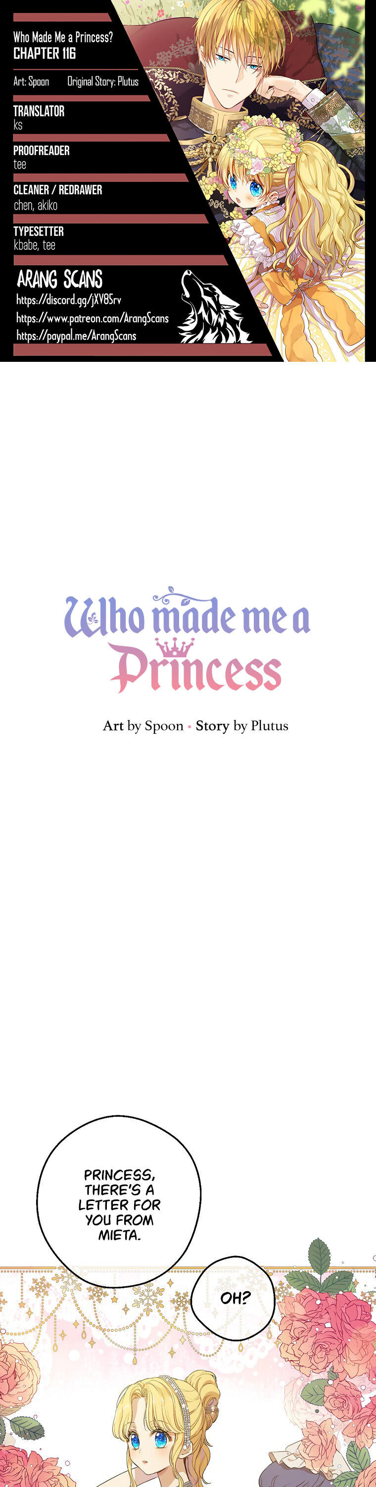 Read Who Made Me A Princess Manga Online