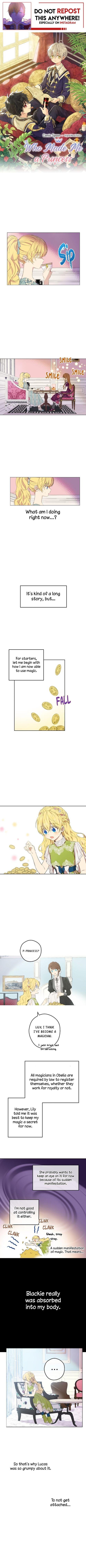 Read Who Made Me A Princess Manga Online