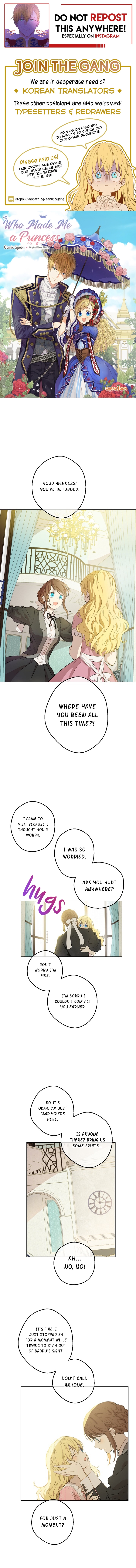 Read Who Made Me A Princess Manga Online