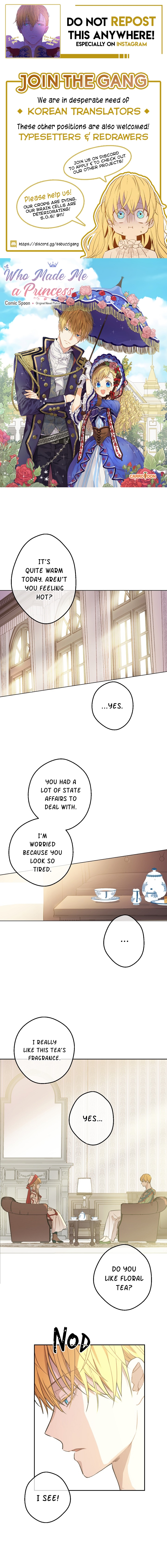 Read Who Made Me A Princess Manga Online