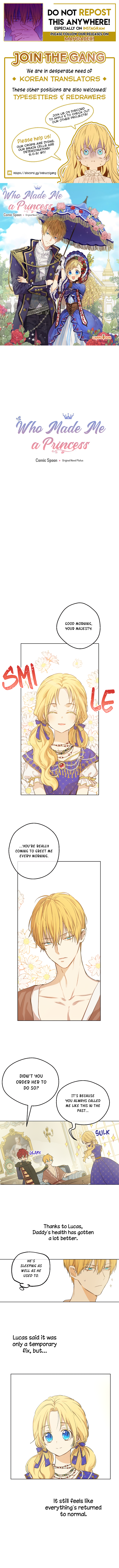 Read Who Made Me A Princess Manga Online