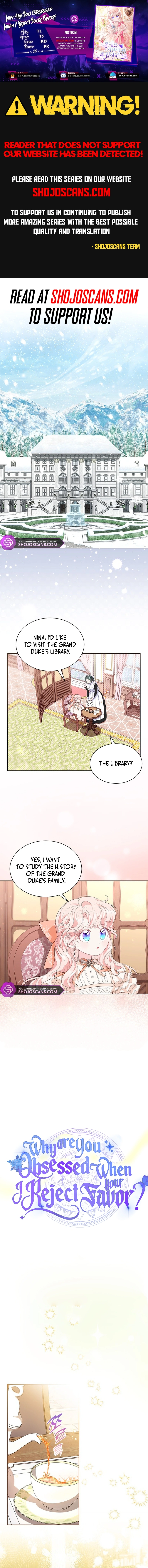Read Why Are You Obsessed When Reject Your Favor Manga Online