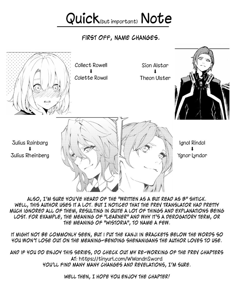 Read Wistoria Wand and Sword Manga Online