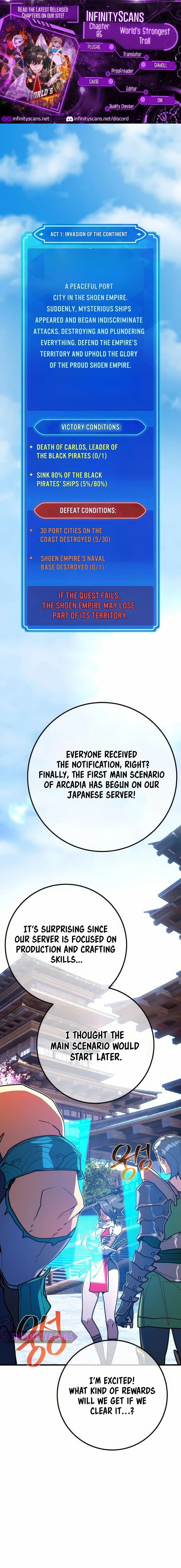 Read World's Strongest Troll Manga Online