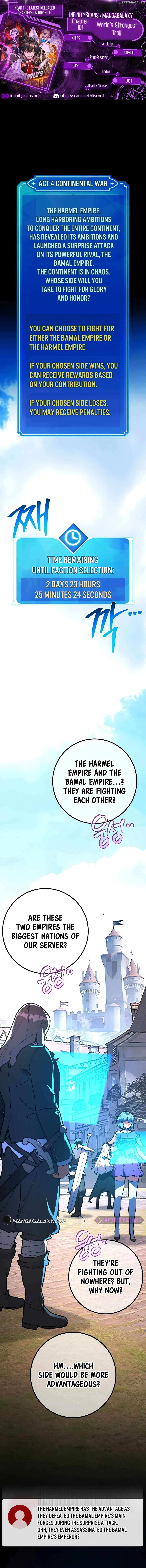 Read World's Strongest Troll Manga Online