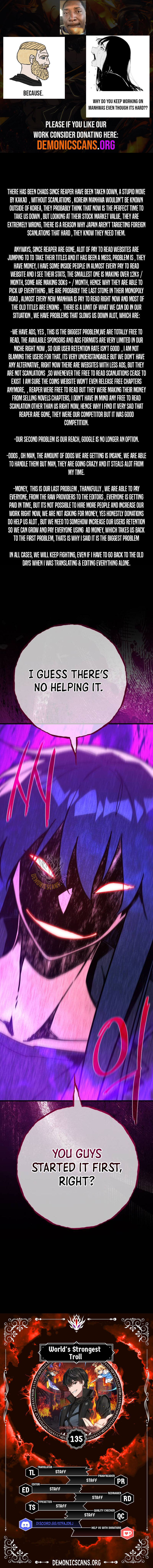 Read World's Strongest Troll Manga Online