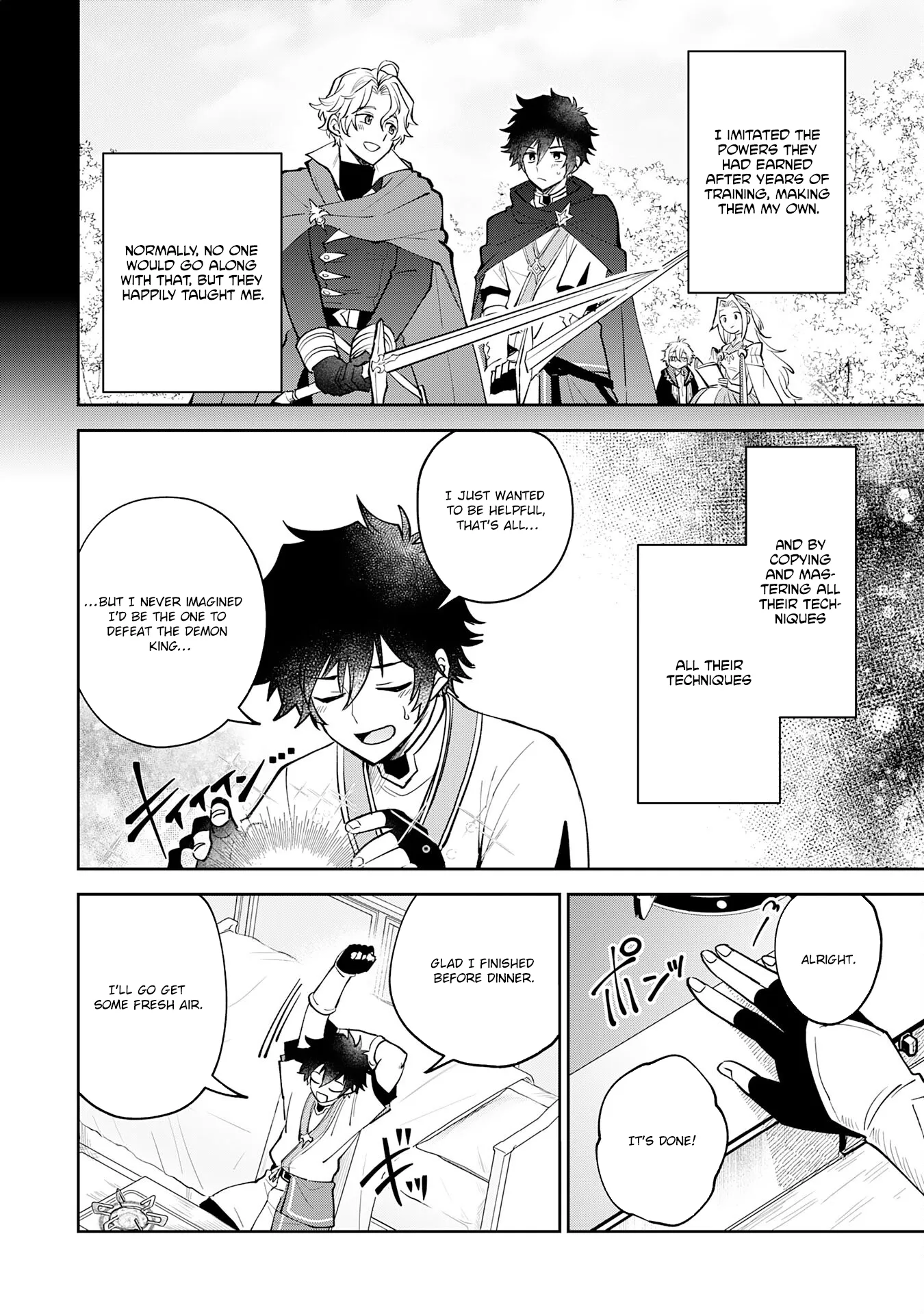 Read Yakume wo Hatashita Hiyage no Yuusha wa, Henkyou de Jiyuu ni Ikiteimasu Manga Online