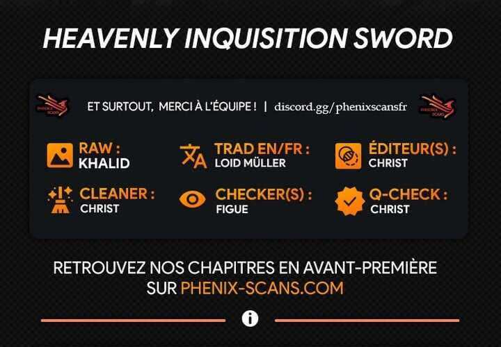 Read Heavenly Inquisition Sword scan Manga Online