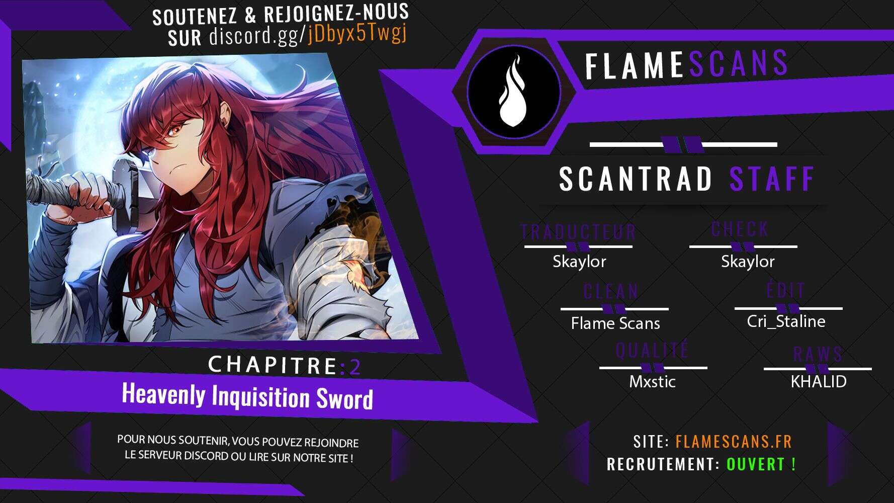 Read Heavenly Inquisition Sword scan Manga Online