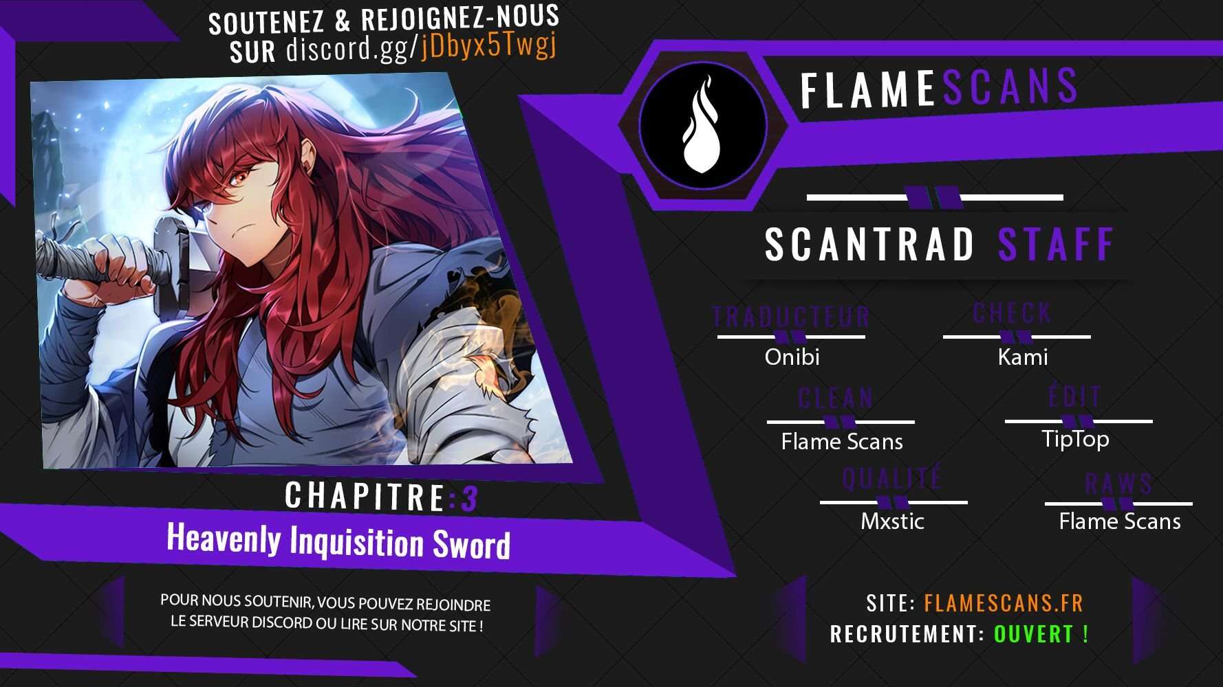 Read Heavenly Inquisition Sword scan Manga Online