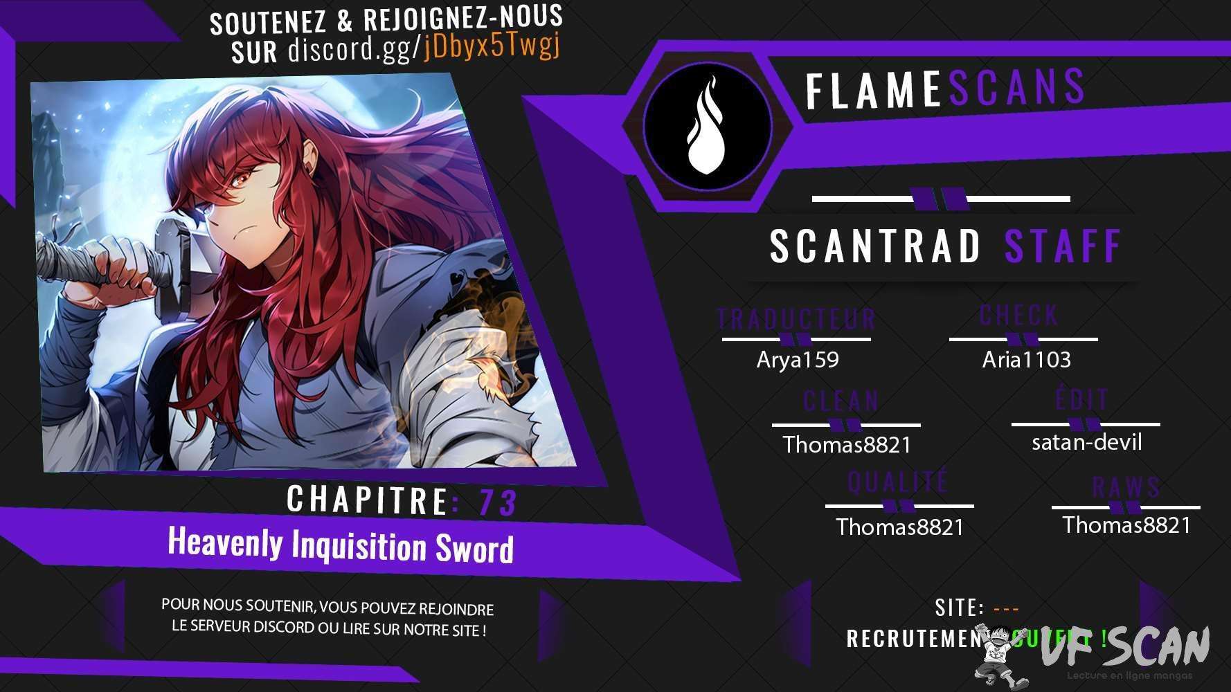 Read Heavenly Inquisition Sword scan Manga Online