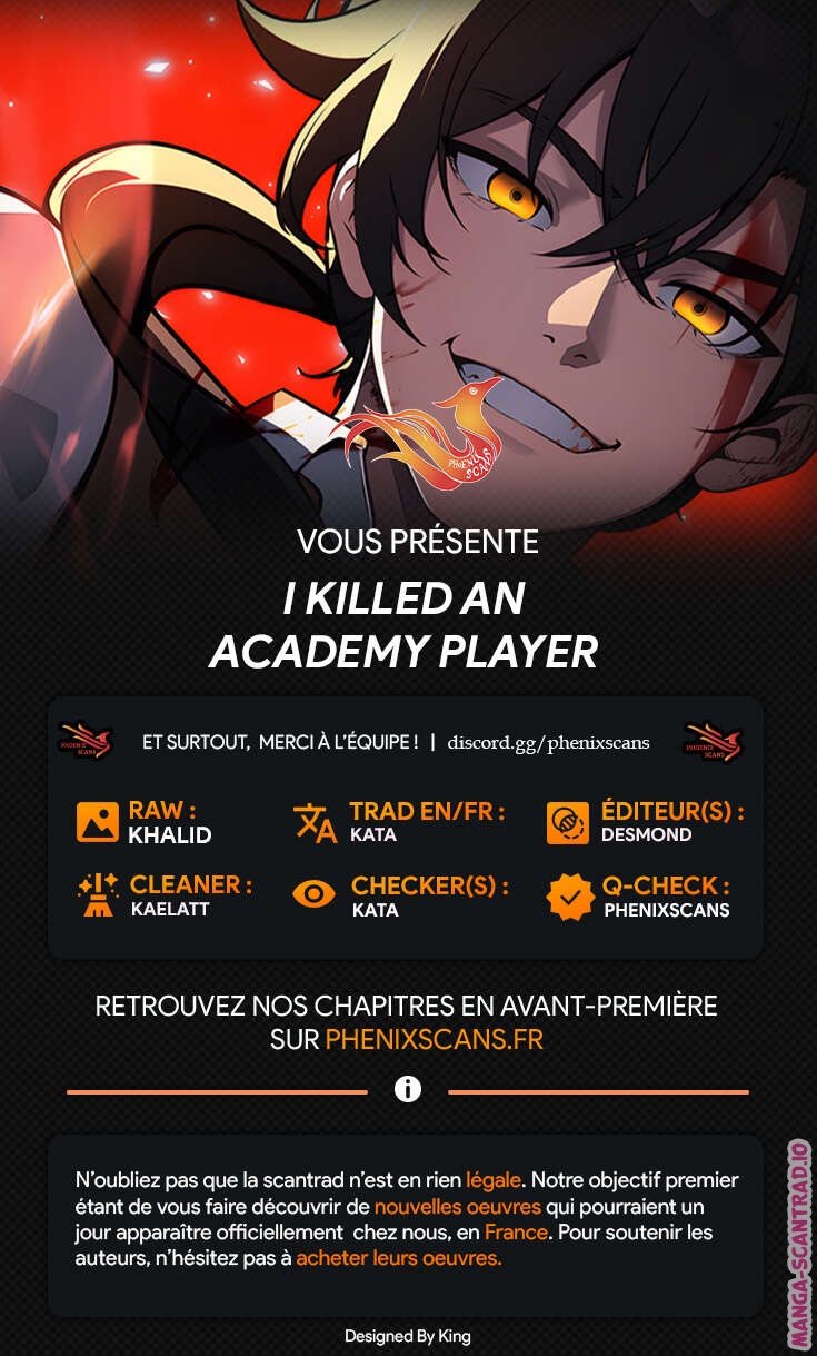 Read I Killed an Academy Player Scan Manga Online