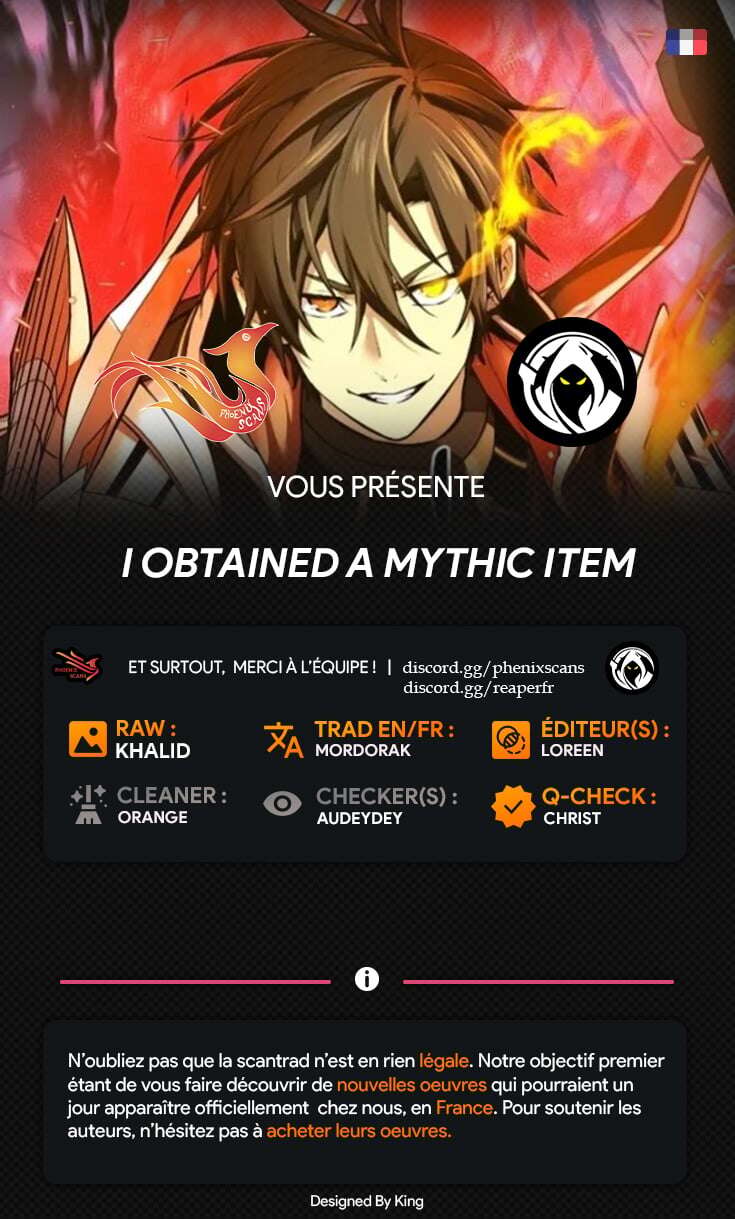 Read I Obtained a Mythic Item Scan Manga Online